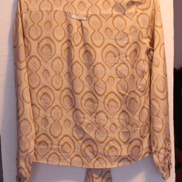 Retro long sleeve blouse - Picture 4 of 4